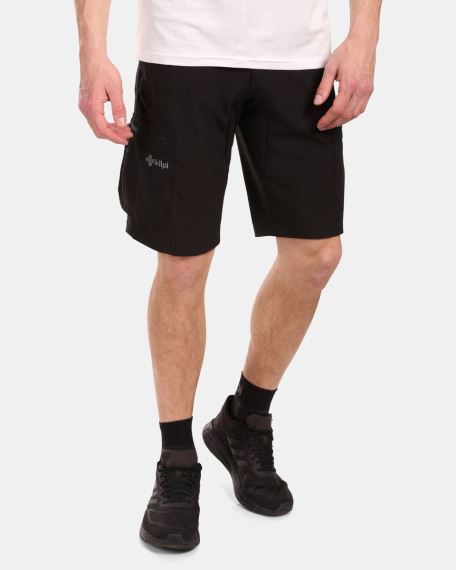 Pánské outdoorové kraťasy Kilpi Asher-M BLK