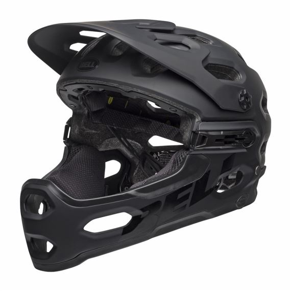 Cyklistická helma BELL Super 3R MIPS Mat Black