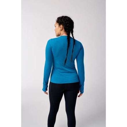 Dámské triko Brooks High Point Long Sleeve modrá (1)