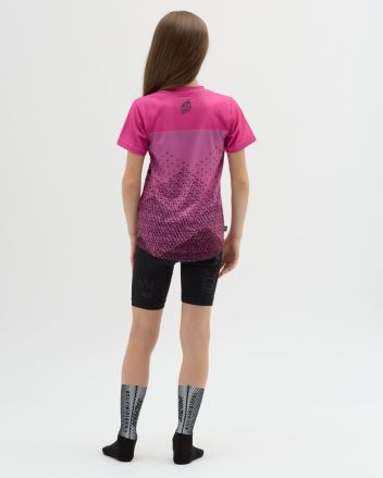 Dětský dres Silvini CD2283 Denni plum-pink (2)