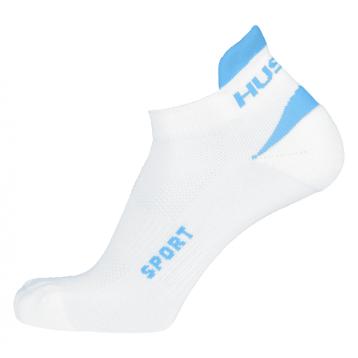 Ponožky HUSKY Sport bílá/tyrkys L (41-44)