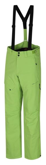 Pánské nepromokavé lyžařské kalhoty Kasey Lime green II