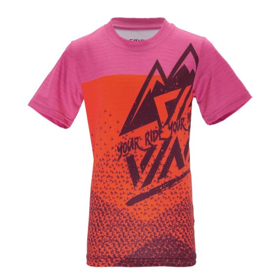Dětský dres Silvini Denni CD2283 orange-fuchsia
