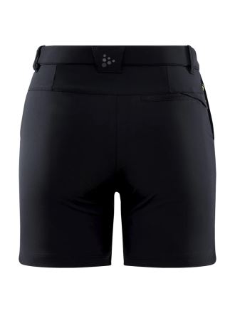 Zadní pohled na dámské šortky Craft ADV Explore Tech černá. (1)