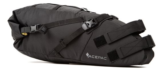 Sedlová brašna AcePac Saddle Bag MKIII black 16L