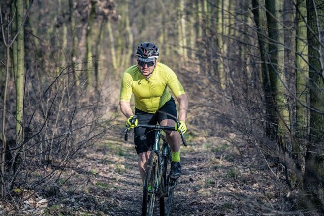 Pánský cyklistický dres Silvini Ansino Olive lime (7)