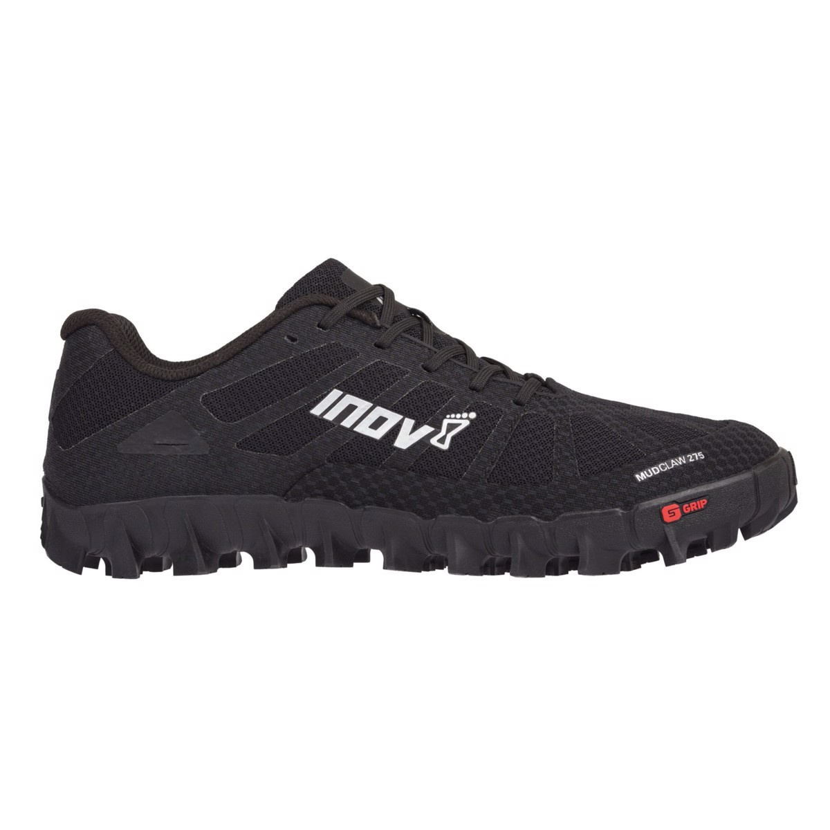 Pánské / dámské krosové boty Inov-8 Mudclaw 275 (P) černá/stříbrná 11,5 UK