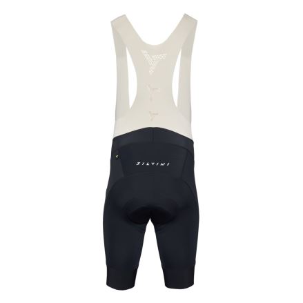 Pánské kraťasy Silvini s laclem MP2626 Suelo Bib black-cream (6)