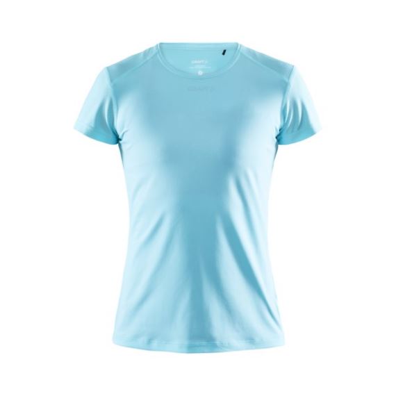 Dámské funkční tričko s krátkým rukávem CRAFT ADV Essence Slim SS světle modrá