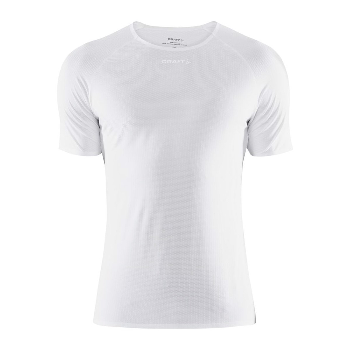 Pánské funkční tričko s krátkým rukávem CRAFT Nanoweight SS bílá L