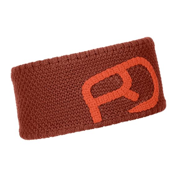 Pánská čelenka Ortovox Rock'n'Wool Headband clay orange