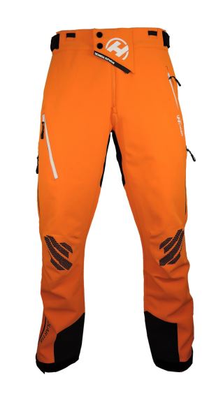 Technické zimní kalhoty Polartis orange