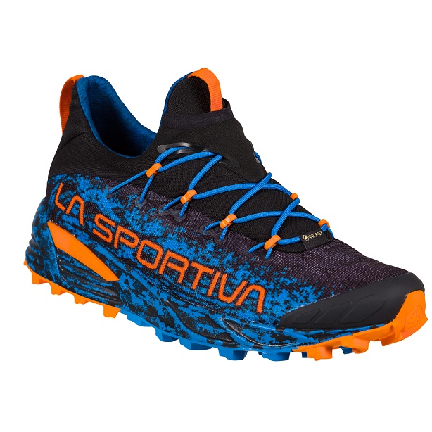 Pánské trailové běžecké boty La Sportiva Tempesta GTX Electric blue/tiger 10,5UK