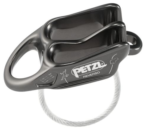 Brzda PETZL Reverso šedá