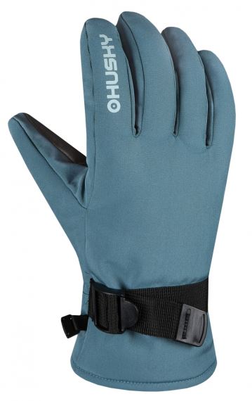 Unisex lyžařské rukavice Husky Elix turquoise