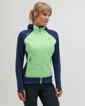 Silvini dámská mikina WJ1311 Divera navy-green (1)