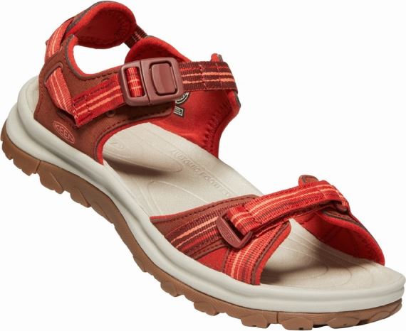 Dámské sandály Keen Terradora II Open Toe Sandal W dark red/coral