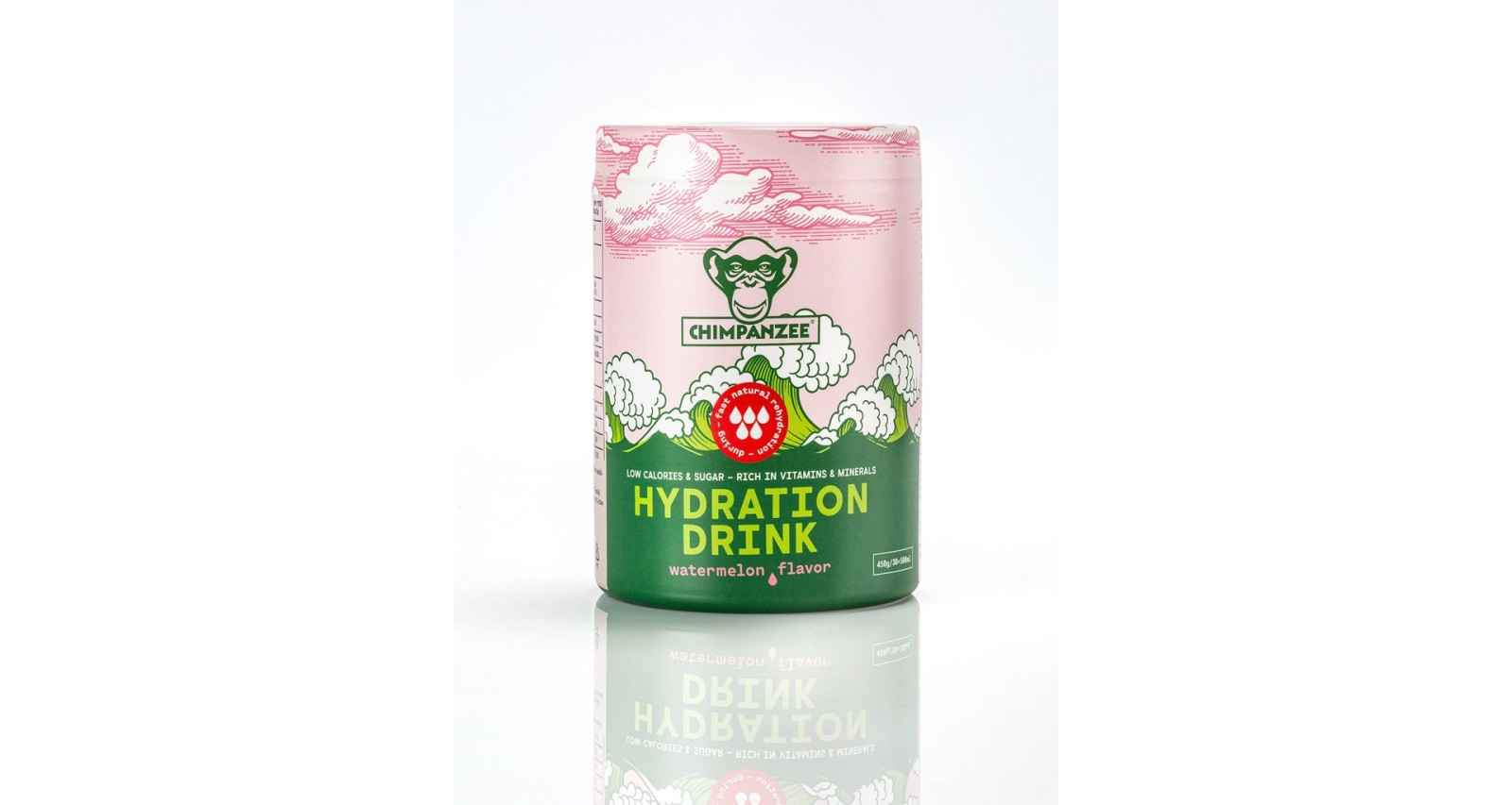 Iontový nápoj Chimpanzee Hydration Drink Watermelon 450g