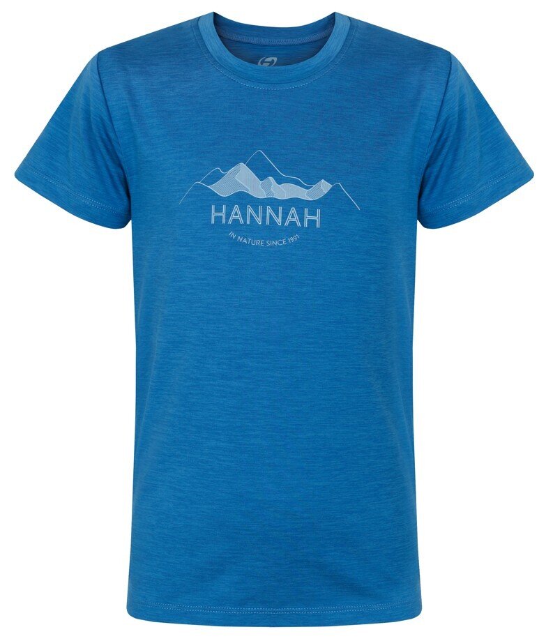 Klučičí dětské tričko Hannah Cornet Jr. II French blue mel 10-11 let