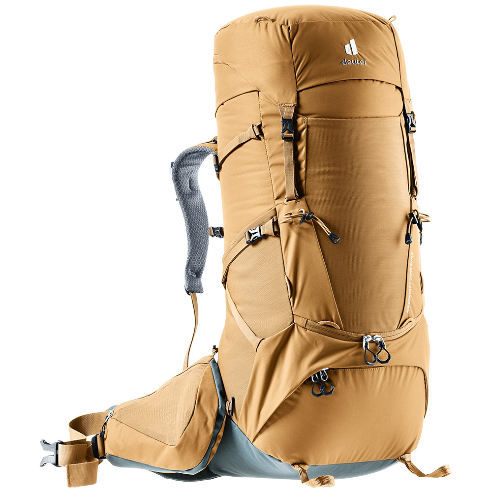 Turistický batoh Deuter Aircontact Core 60L+10L Almond-teal