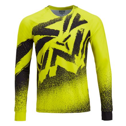 Pánský cyklistický dres Silvini Cortino neon-black