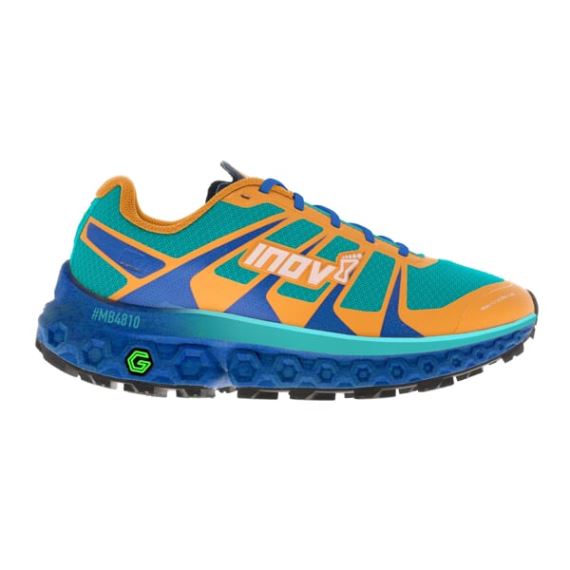 Dámské běžecké boty Inov8 Trailfly Ultra G 300 Max W teal/nectar/blue