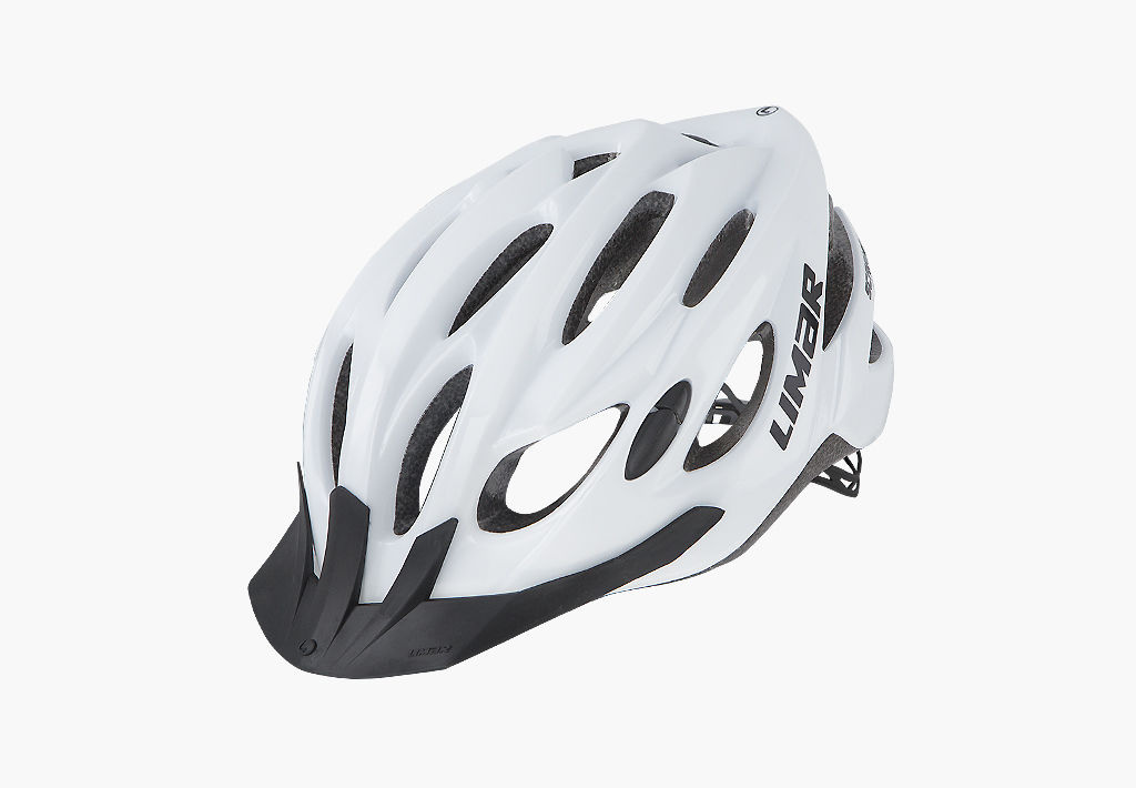 Cyklistická helma LIMAR Scrambler white M 52-57
