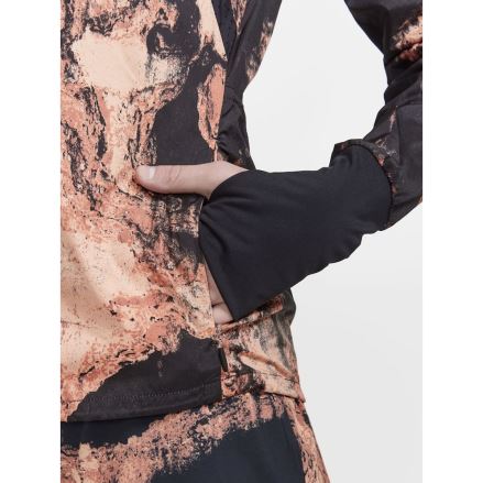 Dámská sportovní bunda CRAFT ADV Essence Wind Oranžová s černou L (4)