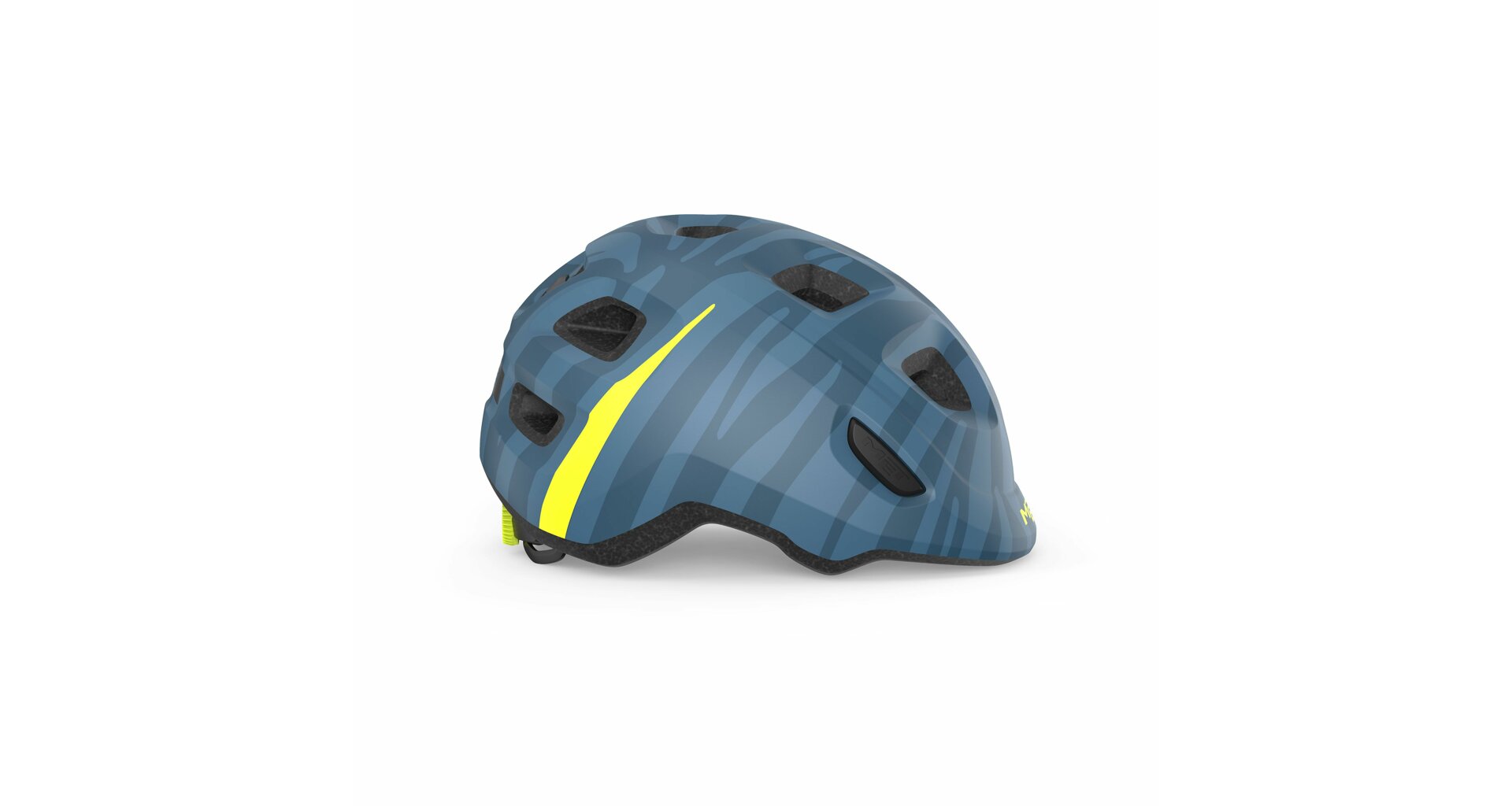 Dětská cyklistická helma MET Hooray modrá zebra -52/56