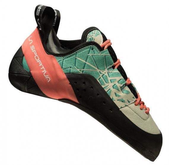 Dámské výkonnostní lezečky La Sportiva Kataki Woman mint/coral