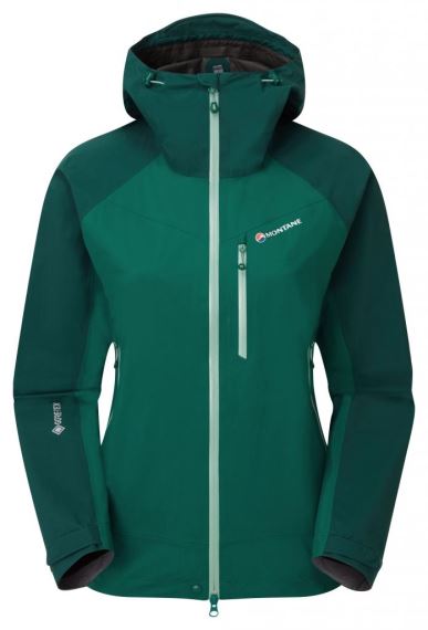 Dámská nepromokavá bunda MONTANE Womens Pac Plus XT Jacket wakame green