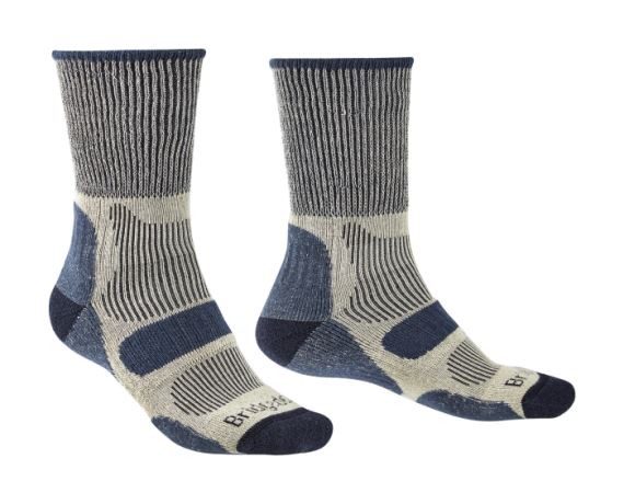 Ponožky Bridgedale Hike Lightweight Boot Cotton Cool Comfort indigo/464