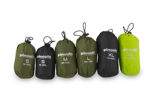 Pláštěnka pro batohy Pinguin Raincover black (4)
