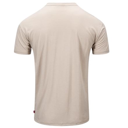 Pánské termotriko Aclima LightWool 180 Classic Tee simply taupe (1)