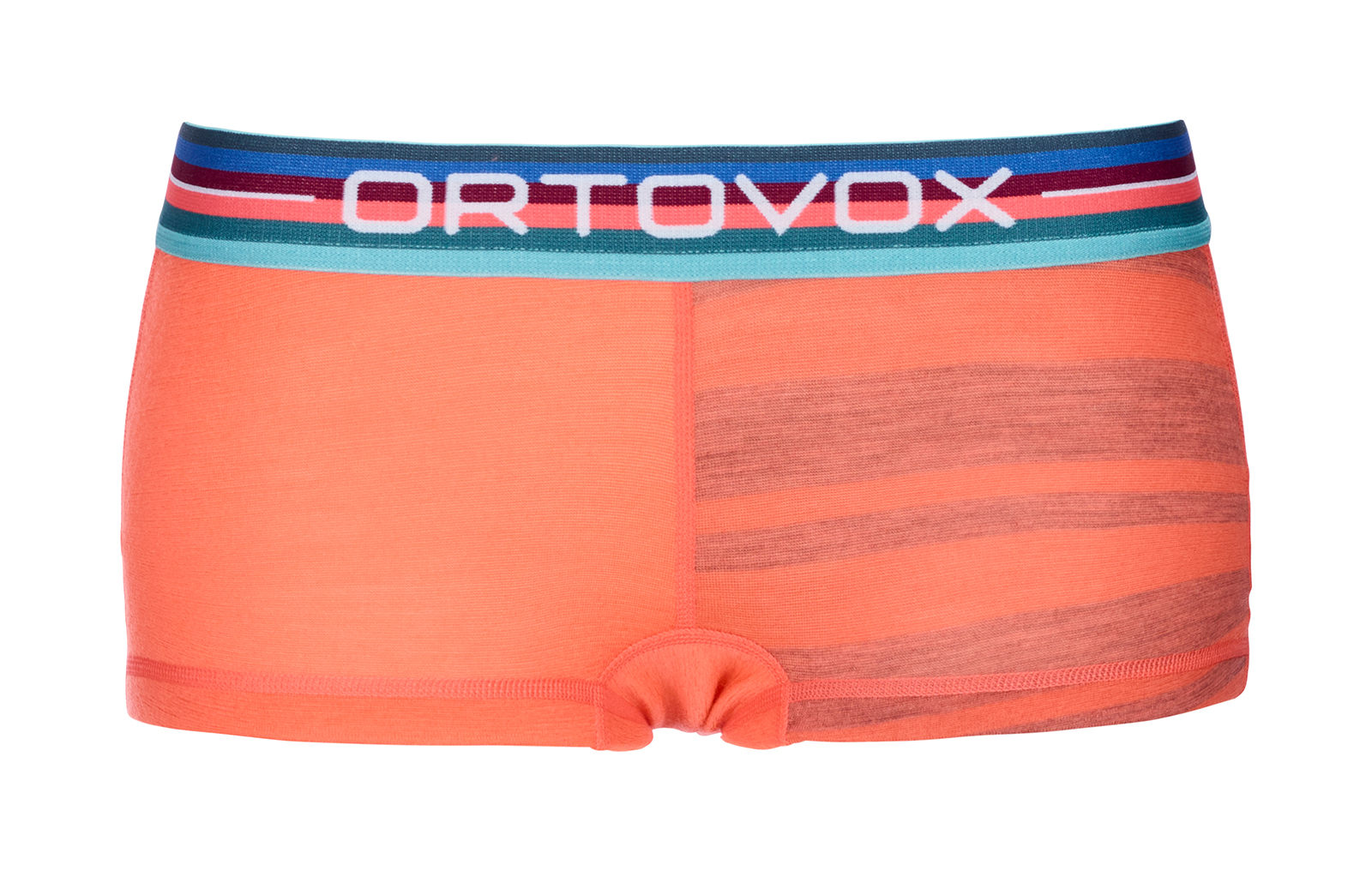 Dámské funkční kalhotky ORTOVOX 185 Rock'n'Wool Hot Pants Coral XS