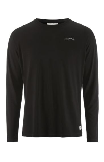 Pánské tričko Craft CORE Essence Bi-blend LS černá