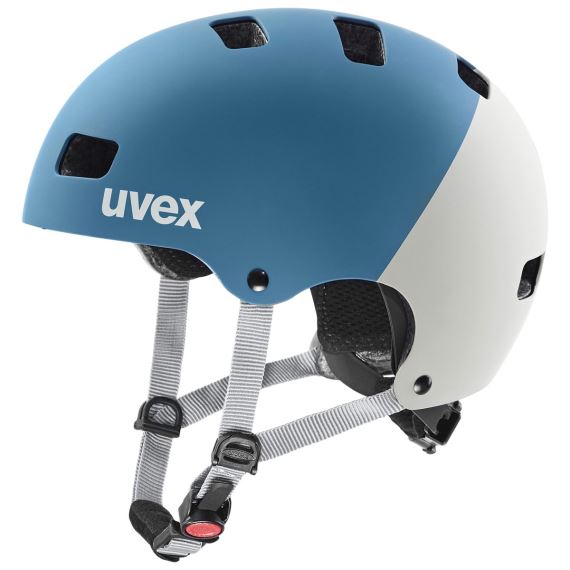 Dětská cyklistická helma Uvex KID 3 CC, Dark CYAN - Rhino Mat