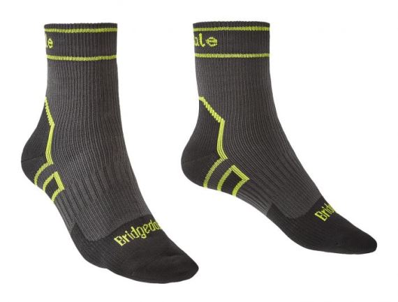 Ponožky Bridgedale Storm Sock LW Ankle dark grey/826