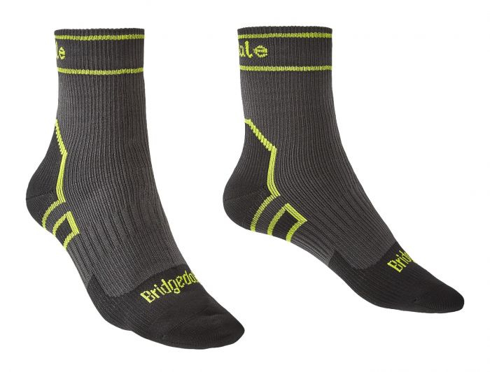 Ponožky Bridgedale Storm Sock LW Ankle dark grey/826 L (9-11,5 UK)