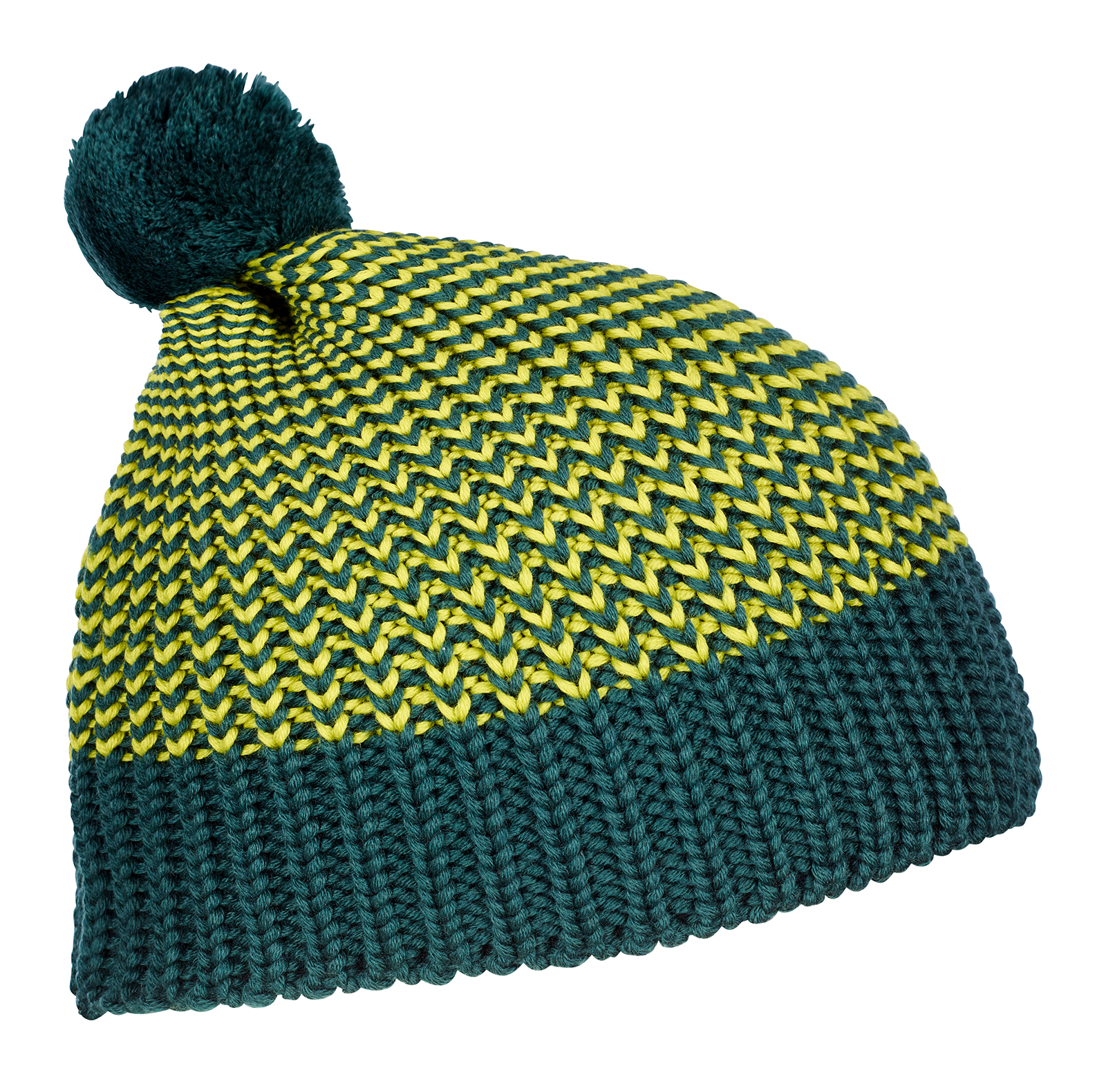 Čepice ORTOVOX Heavy Knit Beanie Green Pine