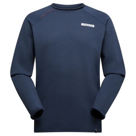 Pánská mikina La Sportiva TUFA SWEATER night sky/mountain red