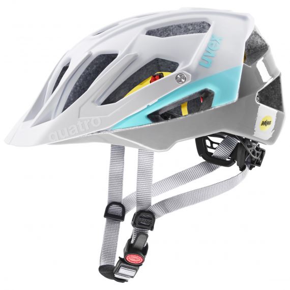 Cyklistická helma Uvex Quattro CC MIPS white-sky