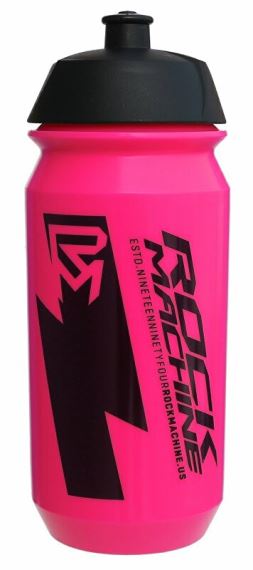Cyklistická láhev Rock Machine Performance 0,6l fluo růžová
