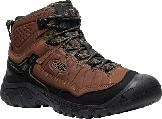 Pánské turistické boty Keen Targhee IV Mid WP Men bison/black