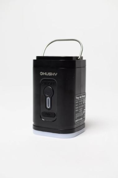 Elektrická pumpa Husky Airflow se světlem black