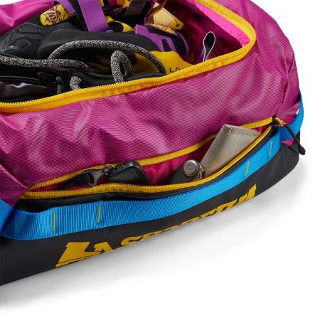 Cestovní taška La Sportiva Nomad Duffel Bag fucsia/giallo (5)