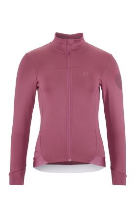 Přední pohled na cyklodres CRAFT ADV Bike ubZ růžová.