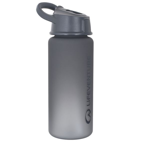 Láhev Lifeventure Flip-Top Water Bottle 750ml grey