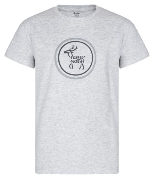 Chlapecké bavlněné tričko Kilpi Albion-JB bílá