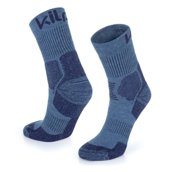 Unisex běžecké ponožky Kilpi Ultra-U Tyrkysová